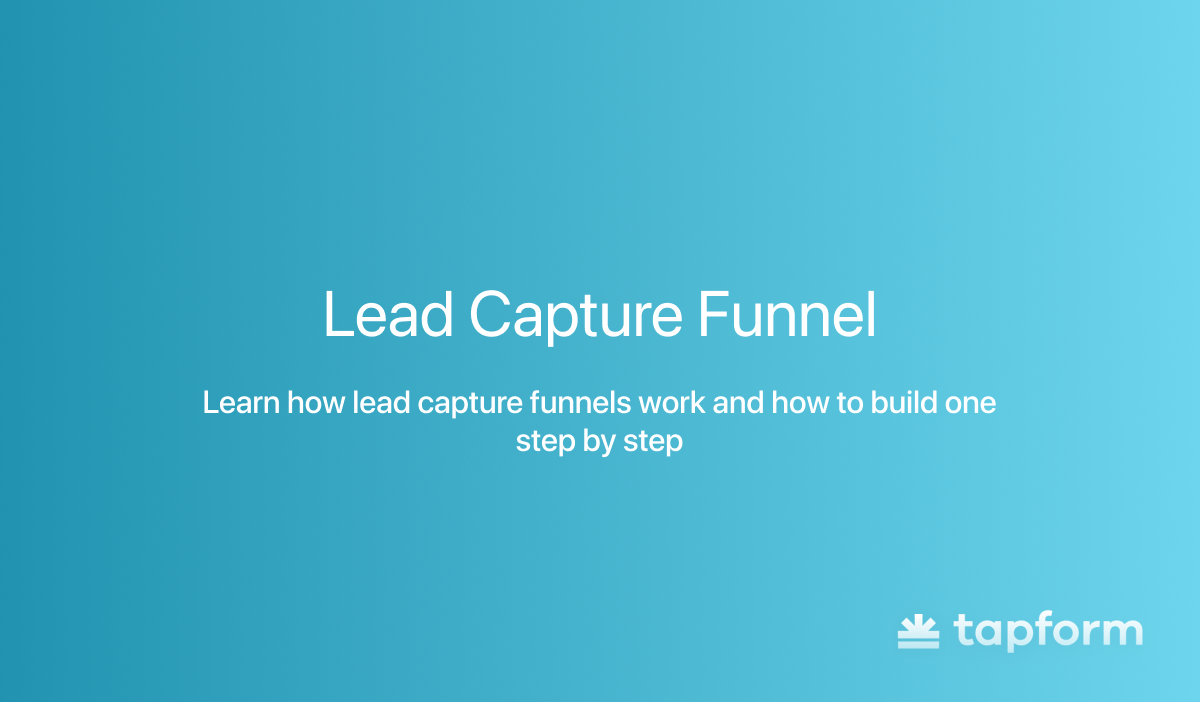 lead capture funnel